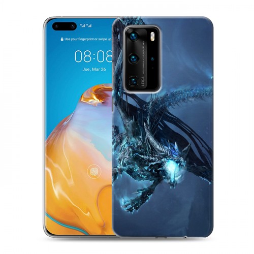 Дизайнерский пластиковый чехол для Huawei P40 Pro World of warcraft