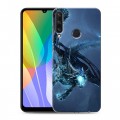 Дизайнерский пластиковый чехол для Huawei Y6p World of warcraft