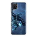 Дизайнерский силиконовый чехол для Samsung Galaxy A12 World of warcraft