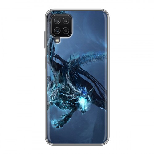 Дизайнерский силиконовый чехол для Samsung Galaxy A12 World of warcraft