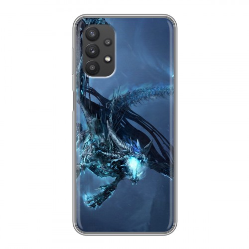 Дизайнерский силиконовый чехол для Samsung Galaxy A32 World of warcraft