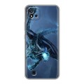 Дизайнерский силиконовый чехол для Realme C20 World of warcraft