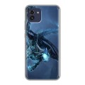 Дизайнерский силиконовый чехол для Samsung Galaxy A03 World of warcraft