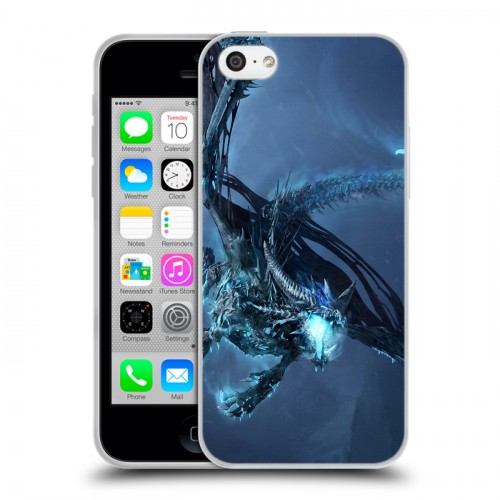 Дизайнерский пластиковый чехол для Iphone 5c World of warcraft