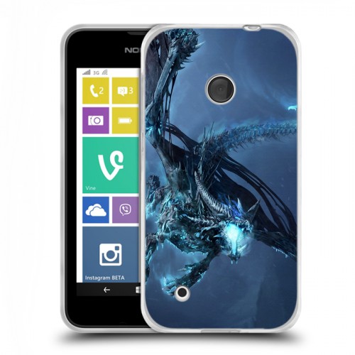 Дизайнерский пластиковый чехол для Nokia Lumia 530 World of warcraft