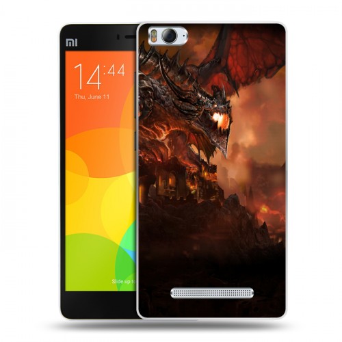 Дизайнерский пластиковый чехол для Xiaomi Mi4i World of warcraft