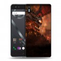 Дизайнерский пластиковый чехол для BQ Aquaris X5 World of warcraft