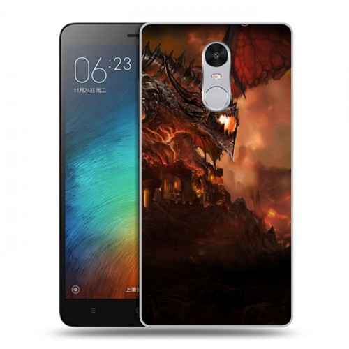 Дизайнерский силиконовый чехол для Xiaomi RedMi Pro World of warcraft