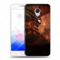 Дизайнерский пластиковый чехол для Meizu M3E World of warcraft