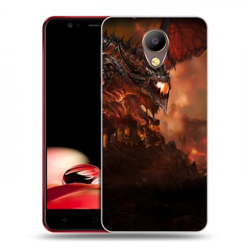 Дизайнерский пластиковый чехол для Elephone P8 World of warcraft