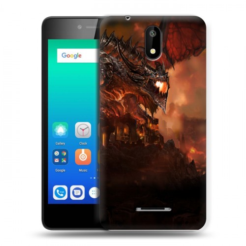 Дизайнерский силиконовый чехол для Micromax Q409 World of warcraft