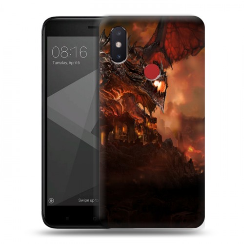 Дизайнерский пластиковый чехол для Xiaomi Mi8 SE World of warcraft