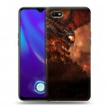 Дизайнерский силиконовый с усиленными углами чехол для OPPO A1k World of warcraft