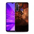 Дизайнерский силиконовый чехол для Realme 5 World of warcraft