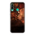 Дизайнерский силиконовый чехол для Huawei P40 Lite E World of warcraft