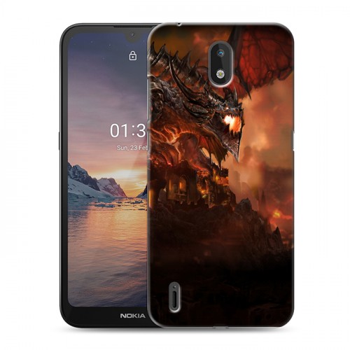 Дизайнерский силиконовый чехол для Nokia 1.3 World of warcraft