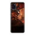 Дизайнерский силиконовый чехол для Samsung Galaxy A31 World of warcraft