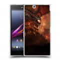 Дизайнерский пластиковый чехол для Sony Xperia Z Ultra  World of warcraft