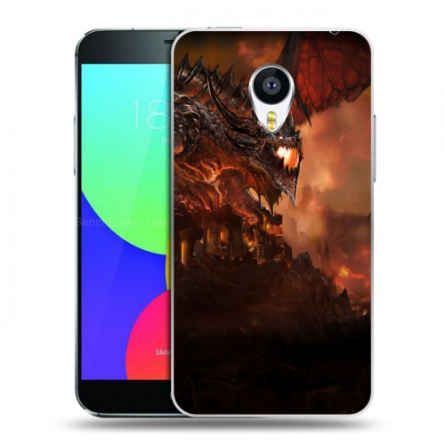 Дизайнерский пластиковый чехол для Meizu MX4 World of warcraft