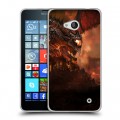 Дизайнерский пластиковый чехол для Microsoft Lumia 640 World of warcraft