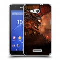 Дизайнерский пластиковый чехол для Sony Xperia E4g World of warcraft