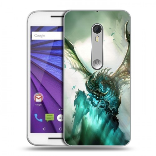 Дизайнерский пластиковый чехол для Lenovo Moto G World of warcraft