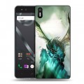 Дизайнерский пластиковый чехол для BQ Aquaris X5 World of warcraft