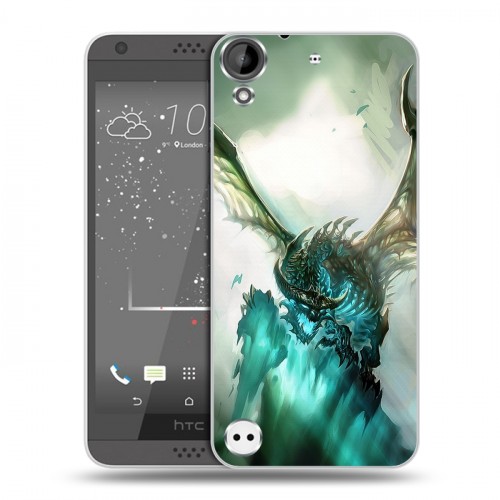 Дизайнерский пластиковый чехол для HTC Desire 530 World of warcraft