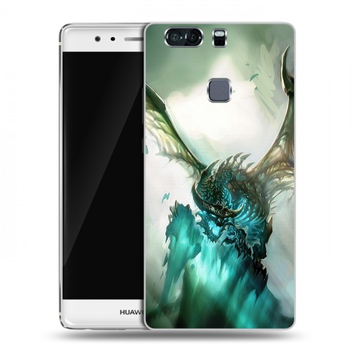 Дизайнерский пластиковый чехол для Huawei P9 Plus World of warcraft