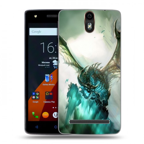 Дизайнерский силиконовый чехол для Wileyfox Storm World of warcraft