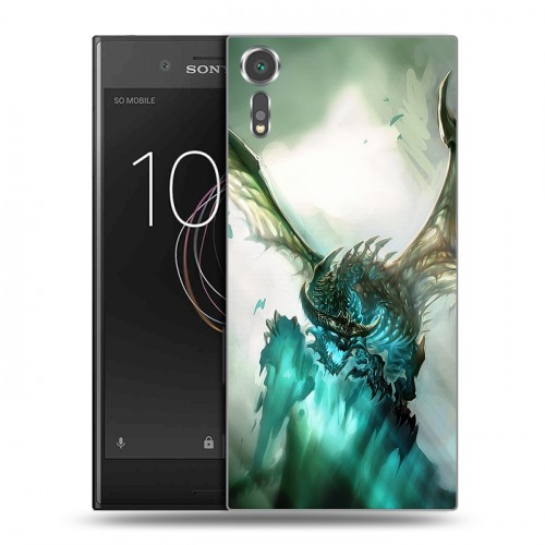 Дизайнерский пластиковый чехол для Sony Xperia XZs World of warcraft