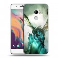 Дизайнерский пластиковый чехол для HTC One X10 World of warcraft