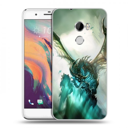 Дизайнерский пластиковый чехол для HTC One X10 World of warcraft