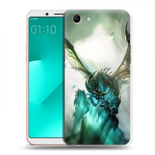 Дизайнерский пластиковый чехол для OPPO A83 World of warcraft