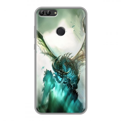 Дизайнерский силиконовый чехол для Huawei P Smart World of warcraft