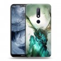 Дизайнерский пластиковый чехол для Nokia 6.1 Plus World of warcraft