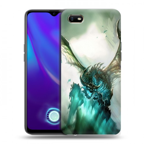 Дизайнерский силиконовый с усиленными углами чехол для OPPO A1k World of warcraft