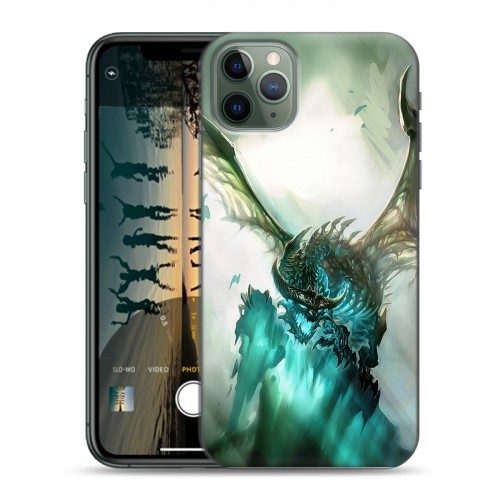 Дизайнерский пластиковый чехол для Iphone 11 Pro World of warcraft