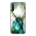 Дизайнерский силиконовый чехол для Huawei Y9s World of warcraft