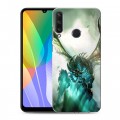 Дизайнерский пластиковый чехол для Huawei Y6p World of warcraft