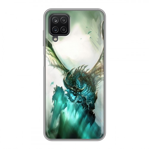 Дизайнерский силиконовый чехол для Samsung Galaxy A12 World of warcraft