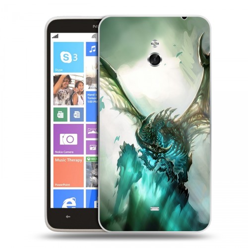 Дизайнерский пластиковый чехол для Nokia Lumia 1320 World of warcraft