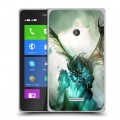 Дизайнерский силиконовый чехол для Nokia XL World of warcraft