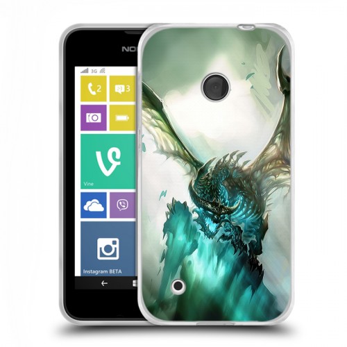 Дизайнерский пластиковый чехол для Nokia Lumia 530 World of warcraft