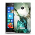 Дизайнерский пластиковый чехол для Microsoft Lumia 435 World of warcraft