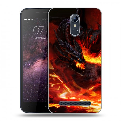 Дизайнерский силиконовый чехол для Homtom HT17 World of warcraft