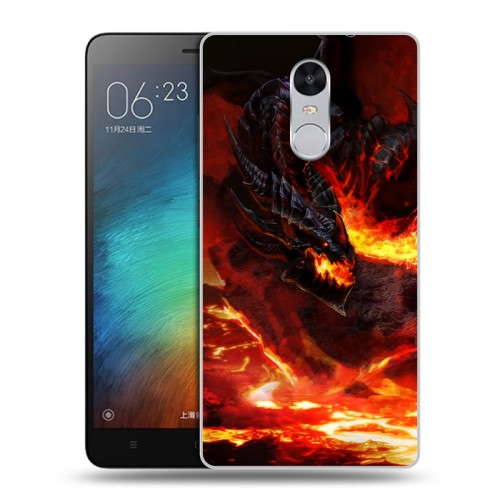 Дизайнерский силиконовый чехол для Xiaomi RedMi Pro World of warcraft