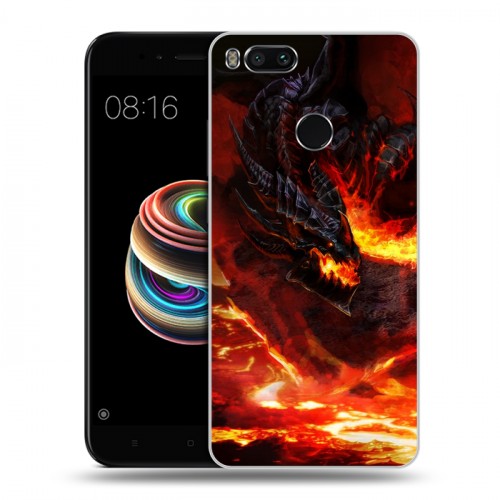 Дизайнерский силиконовый чехол для Xiaomi Mi5X World of warcraft