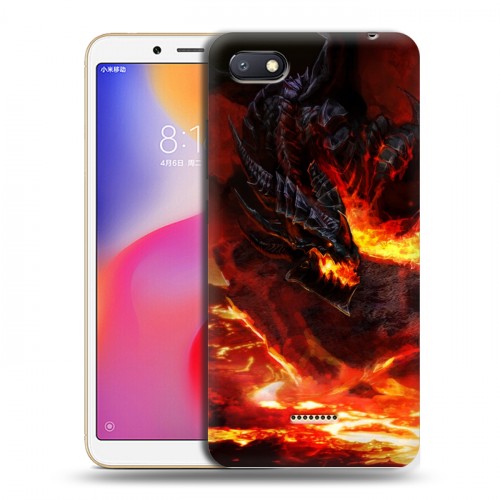 Дизайнерский пластиковый чехол для Xiaomi RedMi 6A World of warcraft