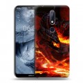 Дизайнерский пластиковый чехол для Nokia 6.1 Plus World of warcraft